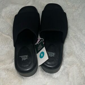 Black sandals